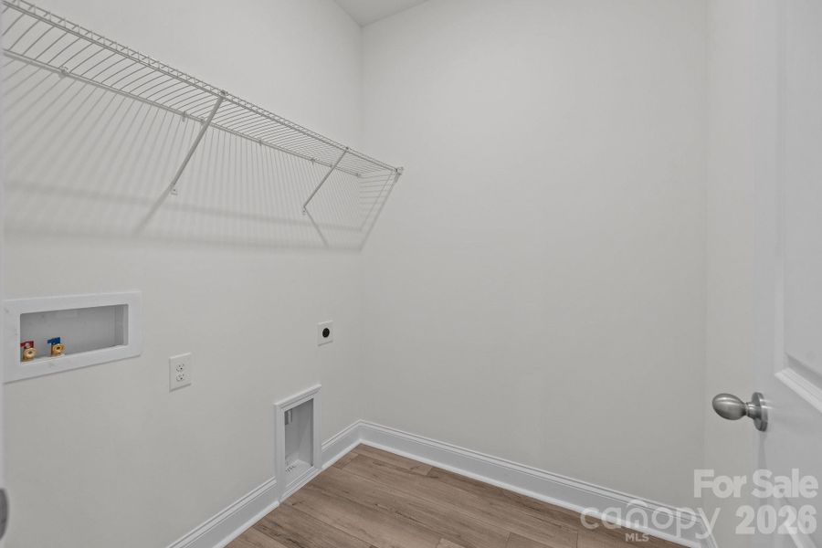 Laundry RoomPhotos are representative and may not reflect the exact home, finishes, or features.