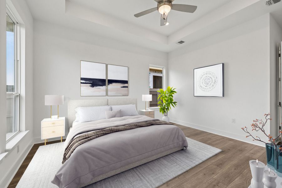 Representative furnished interior of a home built from the Davis by Taylor Morrison in Silverleaf, Cedar Creek (Image 17). Representative furnished interior of a home built from the Davis by Taylor Morrison in Silverleaf, Cedar Creek (Image 17).