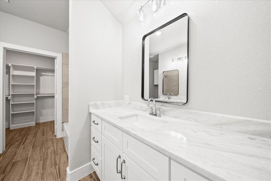 Furnished interior view inside a new home in , Fort Worth (Image 8). Furnished interior view inside a new home in , Fort Worth (Image 8).