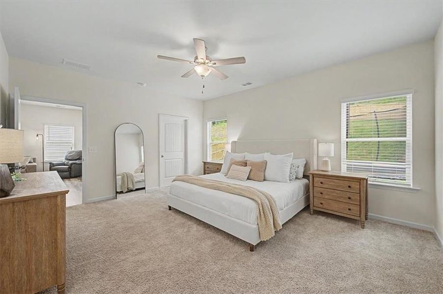 Furnished interior view inside a new home in , Calhoun (Image 12). Furnished interior view inside a new home in , Calhoun (Image 12).