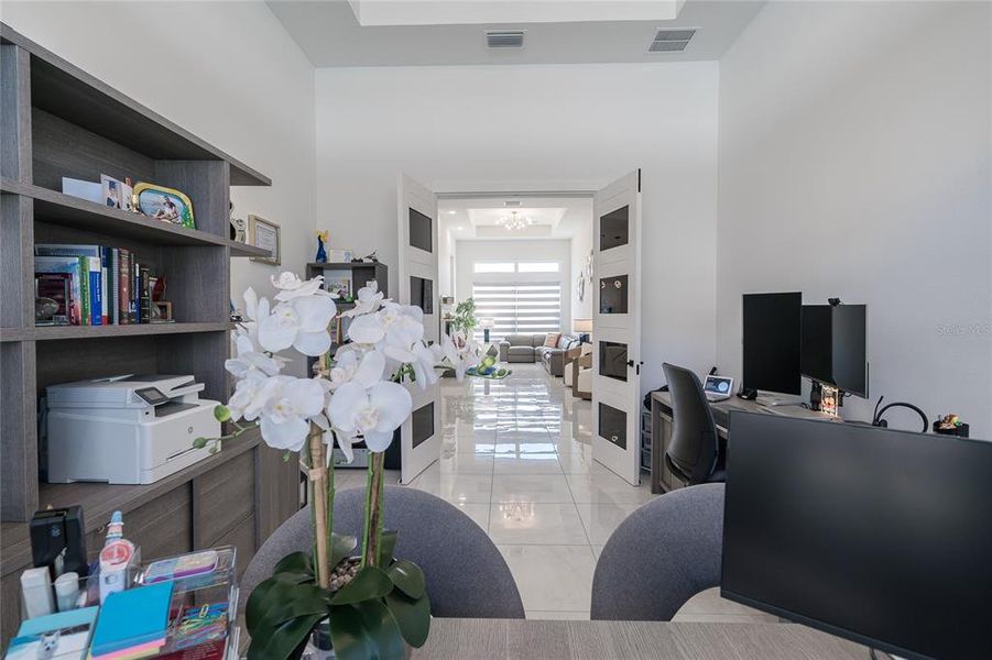 Furnished interior view inside a new home in , Wesley Chapel (Image 59).