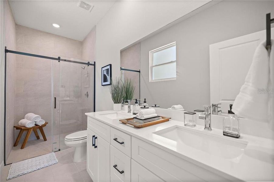 Furnished interior view inside a new home in , Ocala (Image 9).