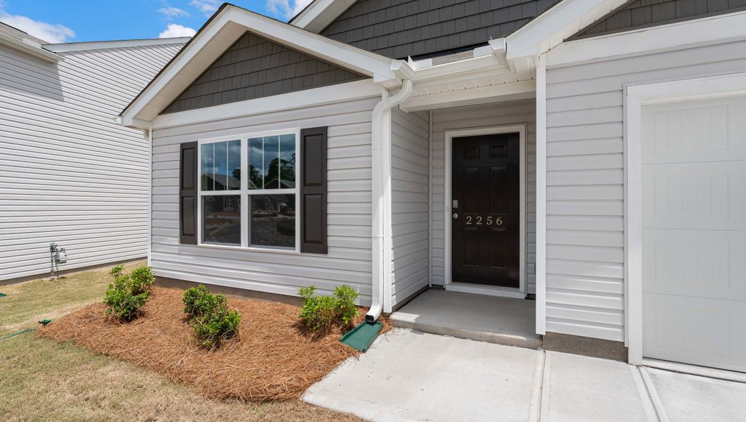 Exterior details and patio area of a home in Harrier Point, Woodruff (Image 2). Exterior details and patio area of a home in Harrier Point, Woodruff (Image 2).