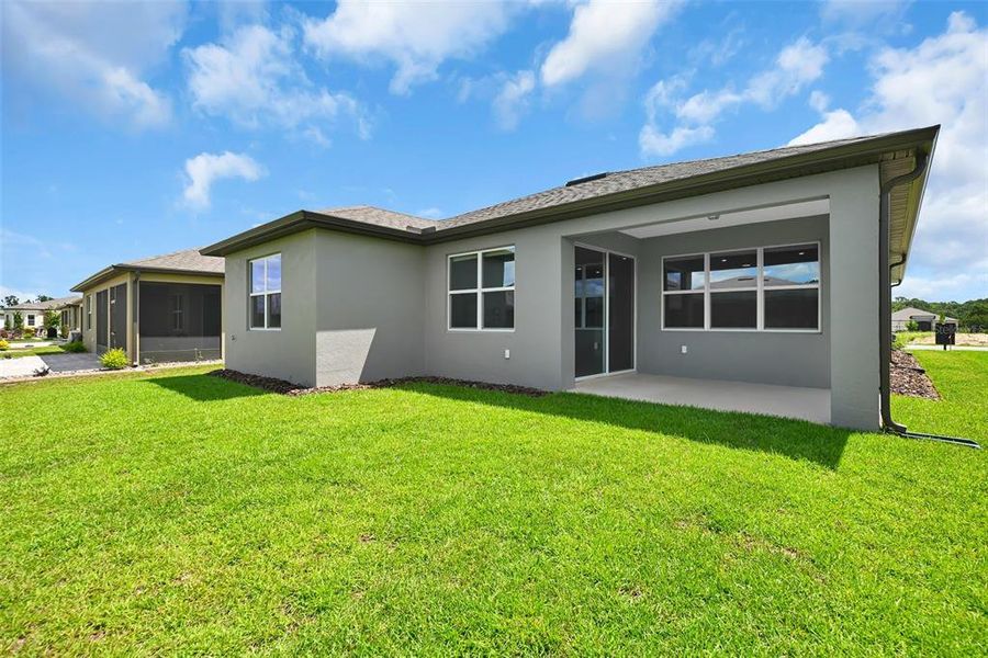 Exterior details and patio area of a home in , Ocala (Image 26).