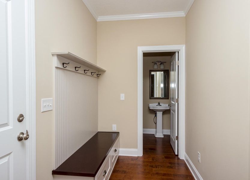 Representative furnished interior of a home built from the Durham Hill by Ivey Homes in Tillery Park, Grovetown (Image 14).