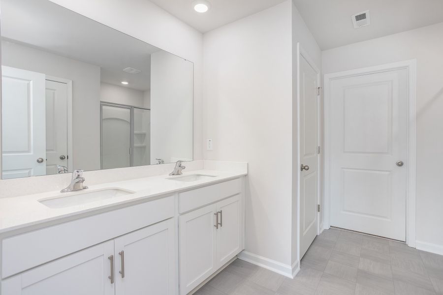Representative furnished interior of a home built from the Penwell by D.R. Horton in Bryson Park, Lexington (Image 7).