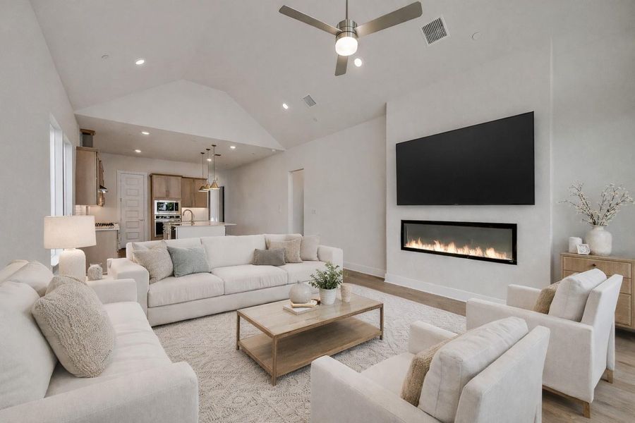 *Virtually Staged Family Room*