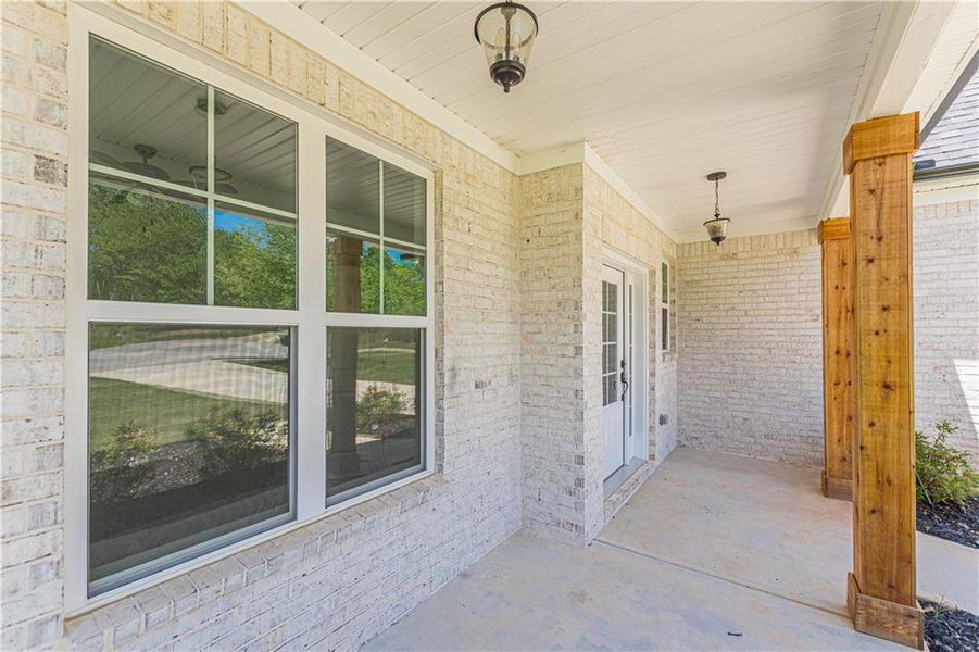 Exterior details and patio area of a home in , McDonough (Image 28).