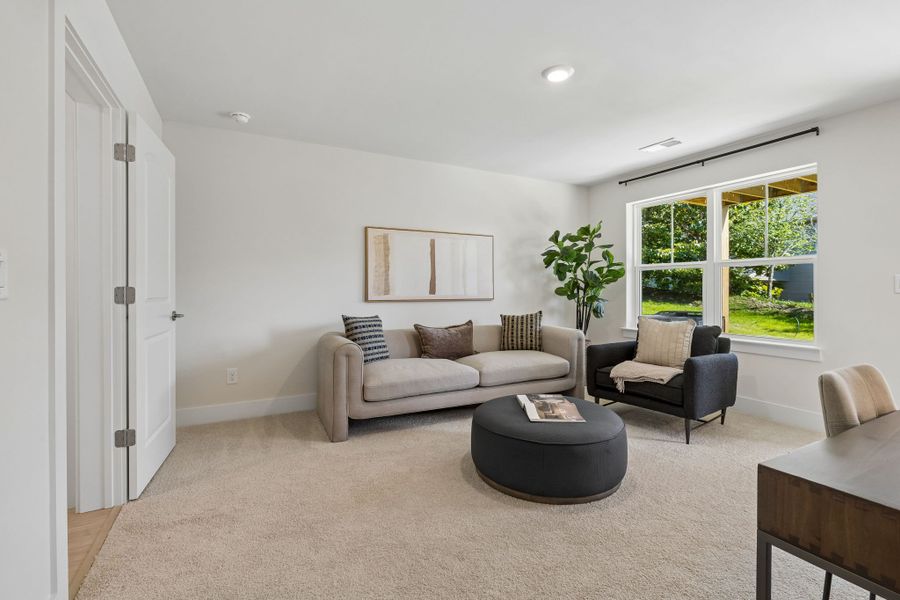 Furnished interior in a model home at Sonya Park in Nashville (Image 25).