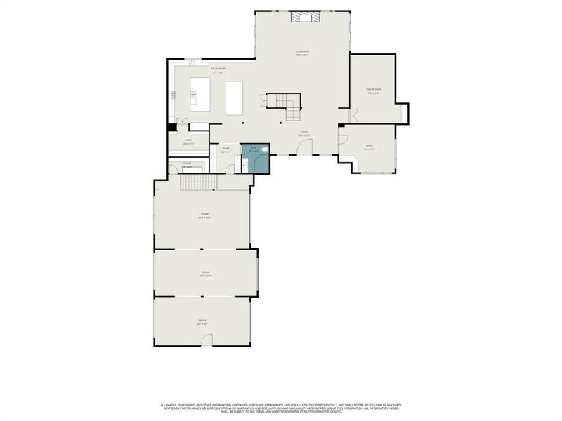 Main Level Floor Plan