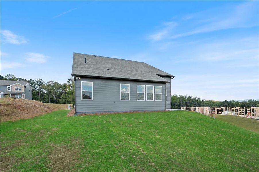 Exterior details and patio area of a home in Gatherings® at GreenHouse, Marietta (Image 4).