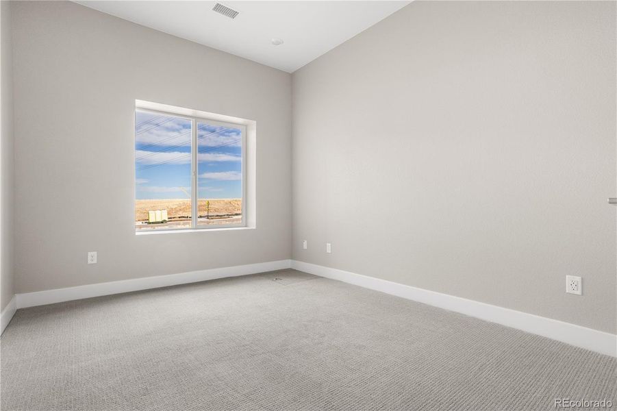 Spacious, unfurnished interior of a new home in Tribute at Lyric, Lone Tree (Image 25). Spacious, unfurnished interior of a new home in Tribute at Lyric, Lone Tree (Image 25).