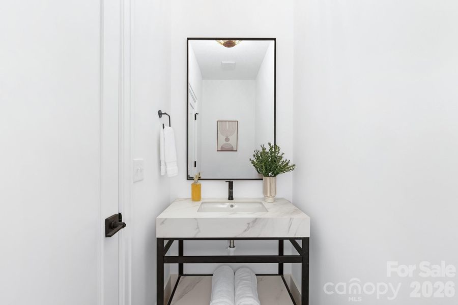 Furnished interior view inside a new home in , Charlotte (Image 31).