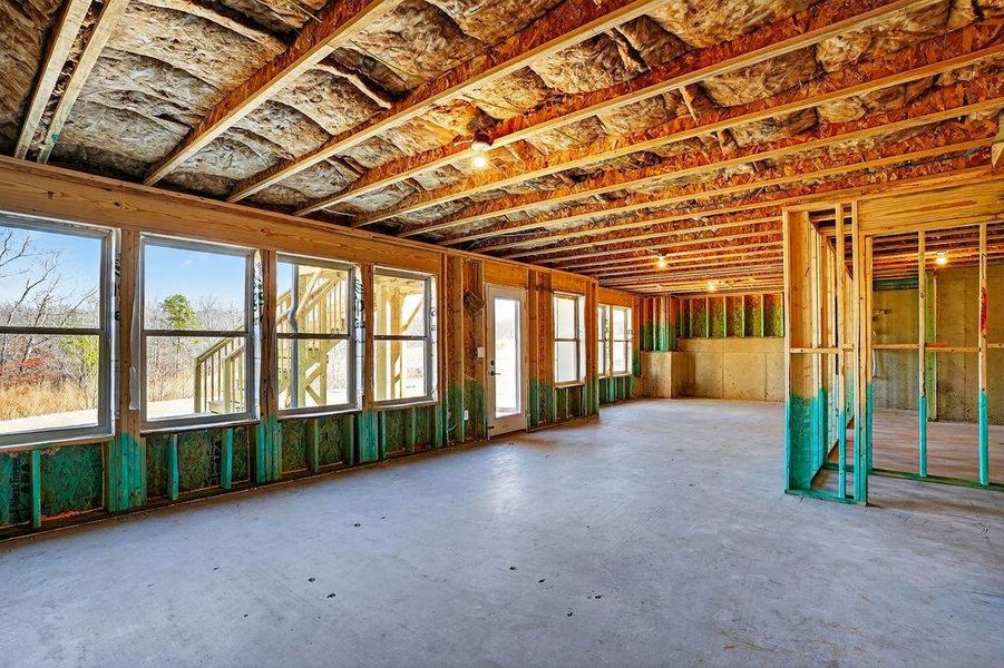 In-progress construction of a new home in , Homer, GA (Image 29). In-progress construction of a new home in , Homer, GA (Image 29).