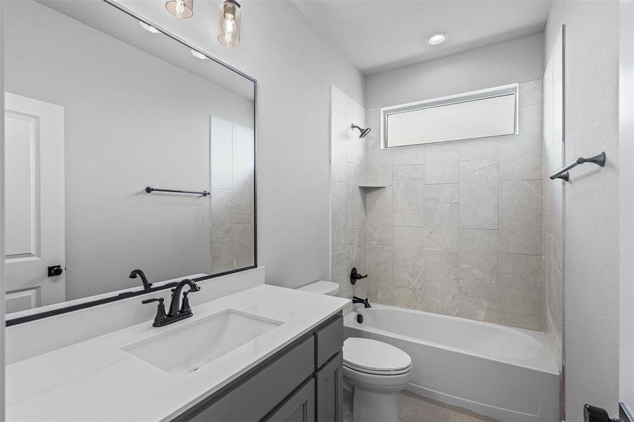 Furnished interior view inside a new home in , Millsap (Image 6).