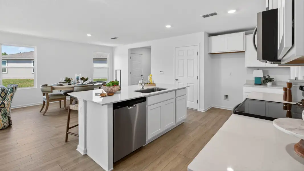 Furnished interior view inside a new home in The Arbors, Jacksonville (Image 8).