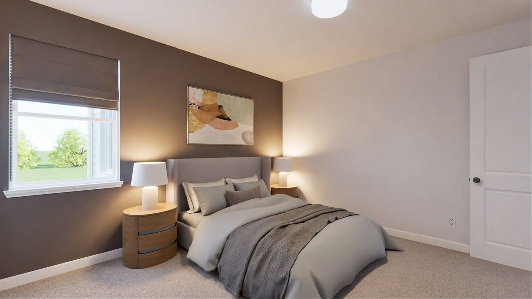 Representative furnished interior of a home built from the Audryna by New Home Co. in The Villas Collection at Novel, Austin (Image 8). Representative furnished interior of a home built from the Audryna by New Home Co. in The Villas Collection at Novel, Austin (Image 8).