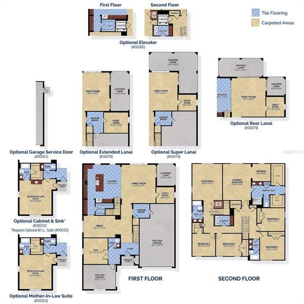 2D floor plan layout of this home in , Deland, FL (Image 3).
