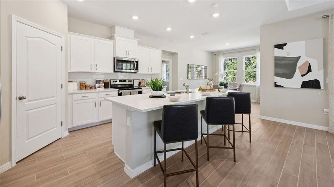 Furnished interior view inside a new home in Archers Mill, Ormond Beach (Image 31).