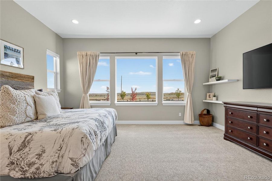 Furnished interior view inside a new home in , Erie (Image 34). Furnished interior view inside a new home in , Erie (Image 34).