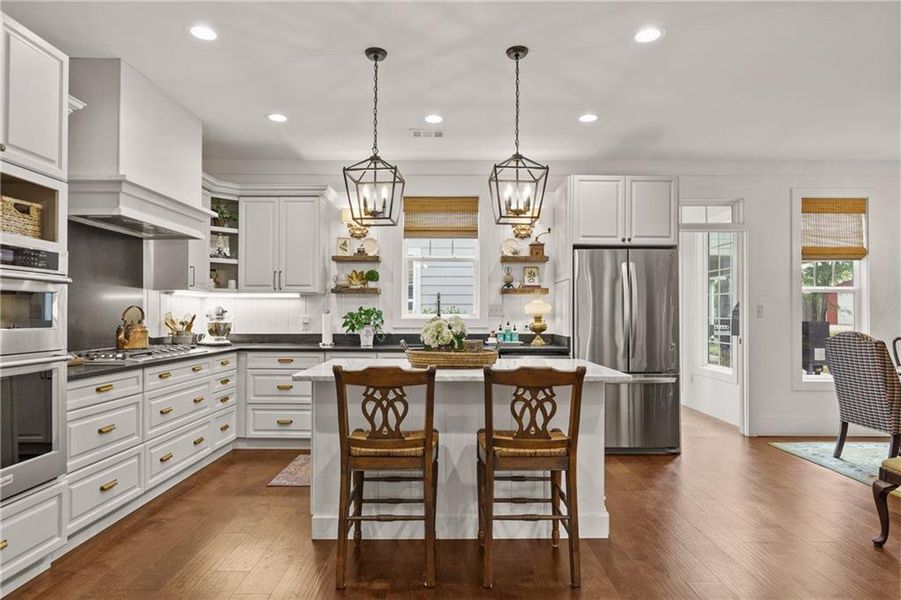 Furnished interior view inside a new home in , Monroe (Image 37).