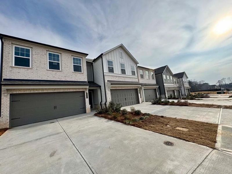 Townhome Building Front Exterior