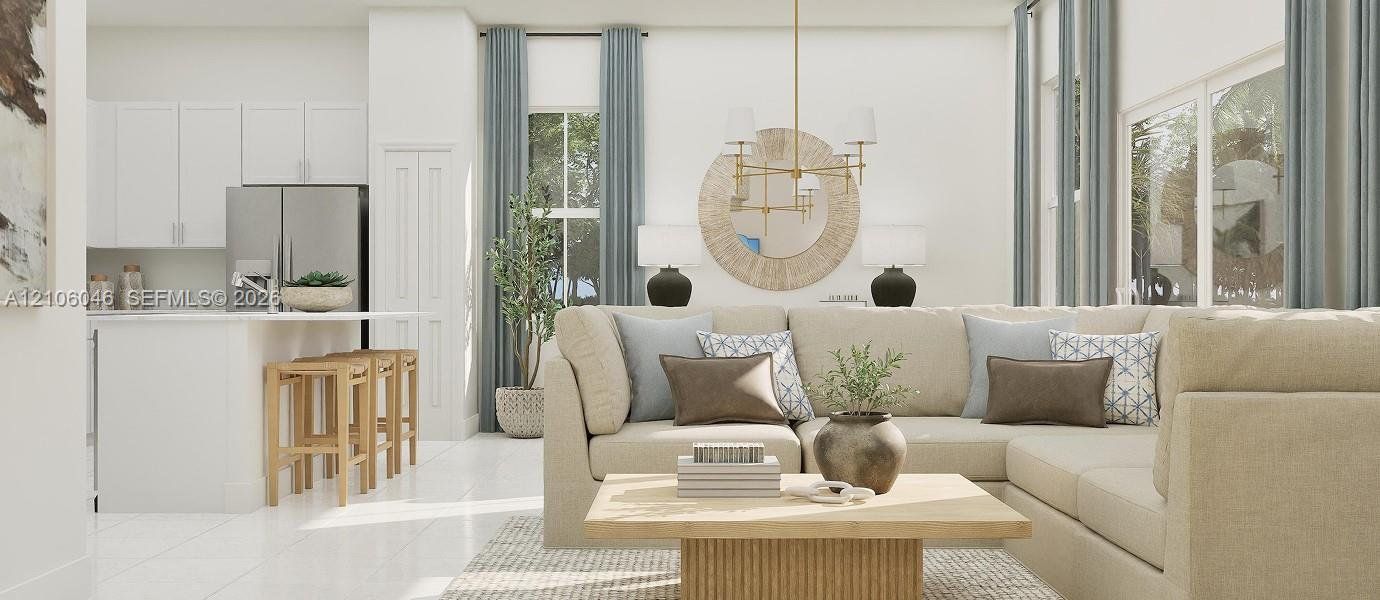 Furnished interior view inside a new home in Sunstone, Homestead (Image 10).