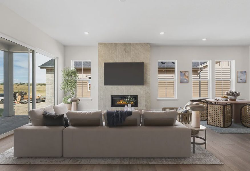 Homesite 51 Great Room - Virtually Staged - 5 of 12