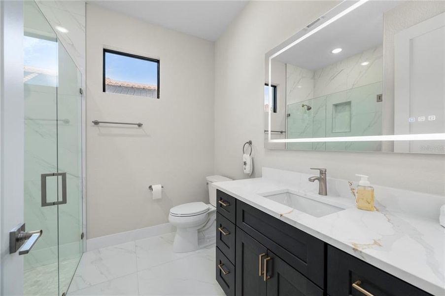 Furnished interior view inside a new home in , Punta Gorda (Image 33).