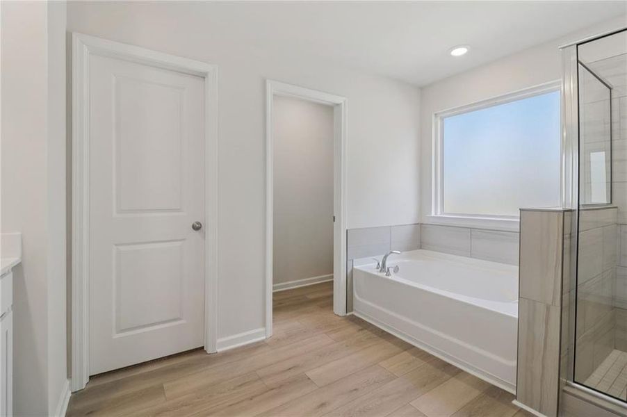 Furnished interior view inside a new home in Harmony Manor, Fairburn (Image 10).