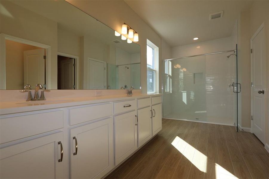 Furnished interior view inside a new home in Estates at Rivercrest, Sanford (Image 7).