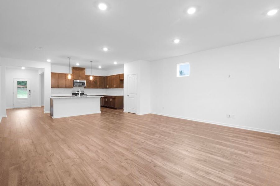 Representative unfurnished interior of a home built from the Norcross by Taylor Morrison in Weatherfield, Buford (Image 18).