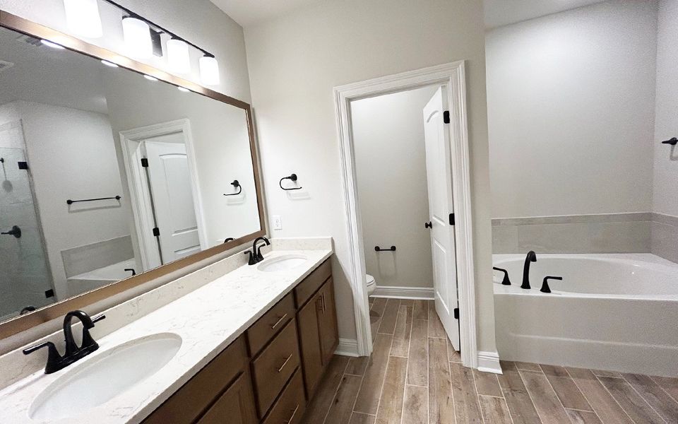 Furnished interior view inside a new home in Natureview, Freeport (Image 13).