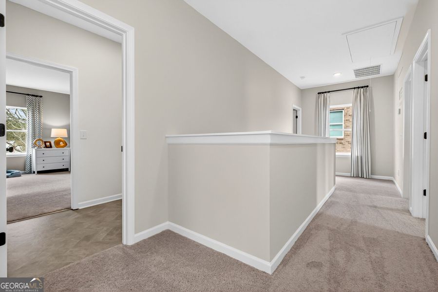 Spacious, unfurnished interior of a new home in Bryson Farms, Byron (Image 18).