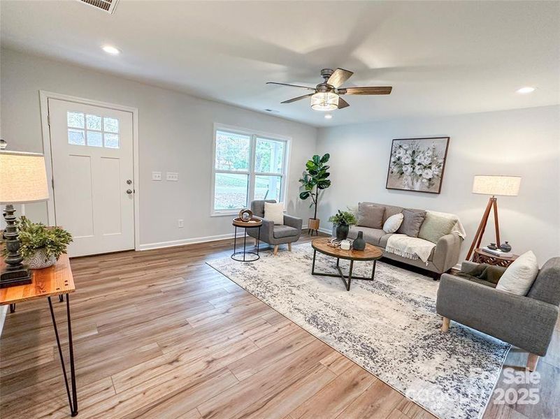 Furnished interior view inside a new home in , Kannapolis (Image 10).