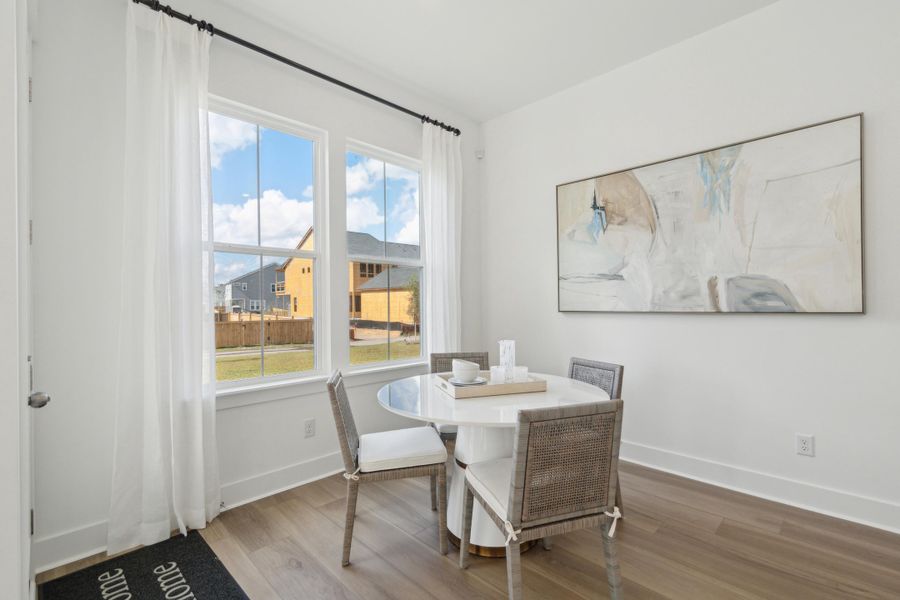 Furnished interior view inside a new home in Carnes Crossroads: Arbor Collection, Summerville (Image 5).