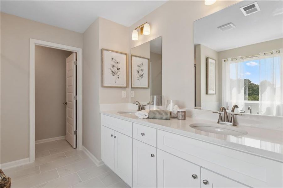 Furnished interior view inside a new home in Trinity Park, McDonough (Image 35).