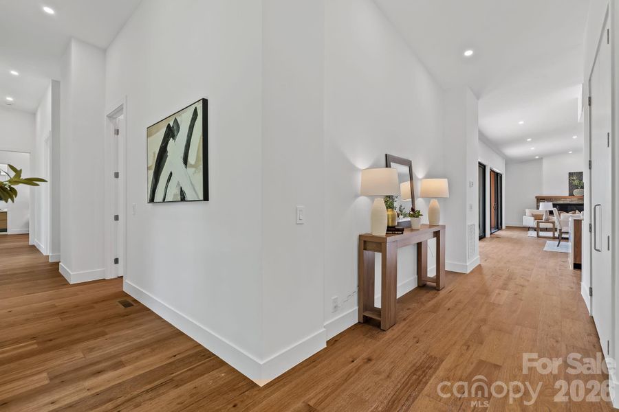 Furnished interior view inside a new home in , Mills River (Image 12).