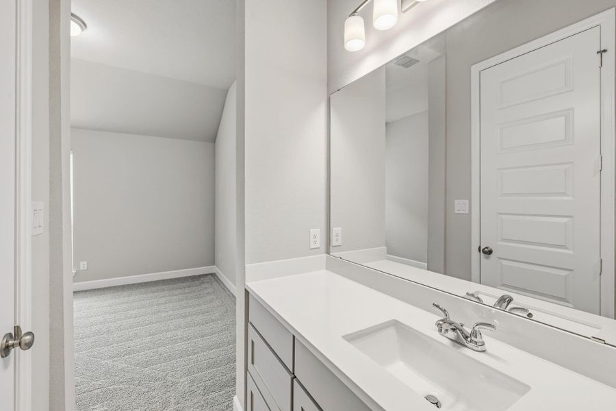 Furnished interior view inside a new home in Riceland, Mont Belvieu (Image 34).