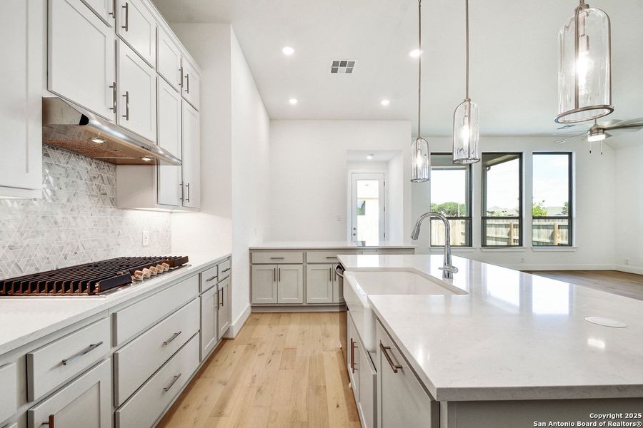 Furnished interior view inside a new home in Davis Ranch: 50ft. lots, San Antonio (Image 8). Furnished interior view inside a new home in Davis Ranch: 50ft. lots, San Antonio (Image 8).