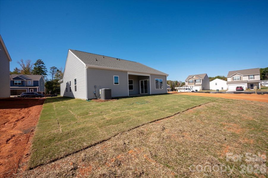 Exterior details and patio area of a home in Knights Bridge, Richburg (Image 2). Exterior details and patio area of a home in Knights Bridge, Richburg (Image 2).