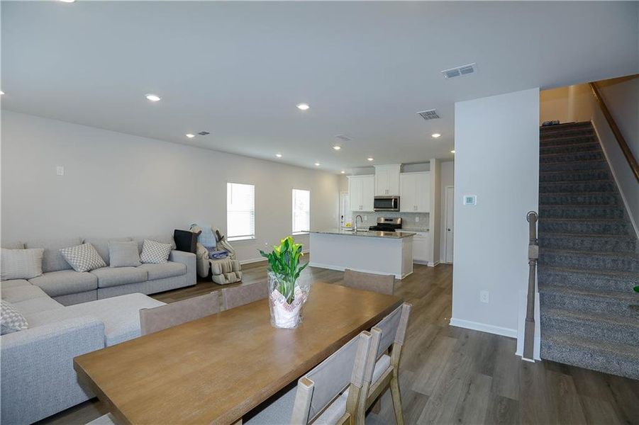 Furnished interior view inside a new home in , Lawrenceville (Image 38).
