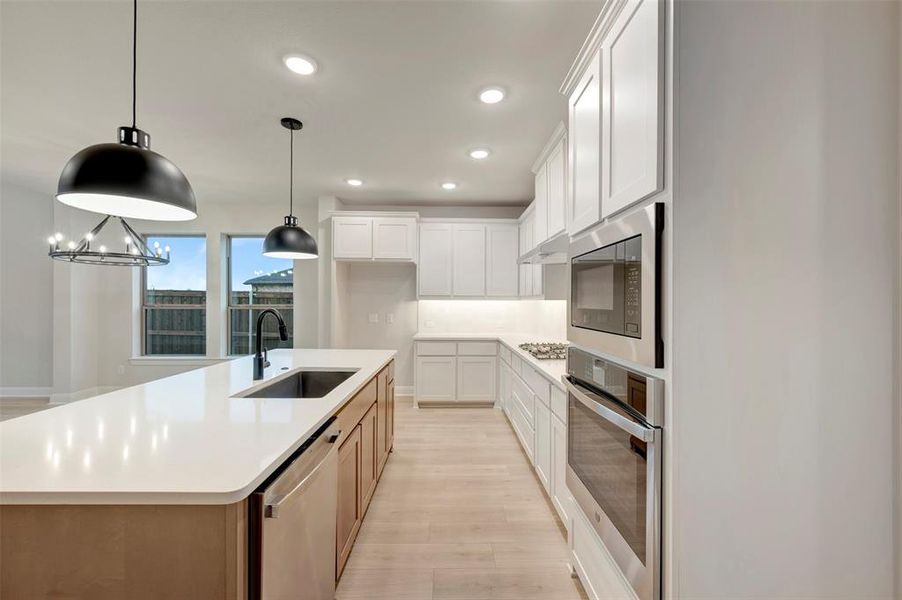 Furnished interior view inside a new home in Karis - Village Series, Crowley (Image 11).