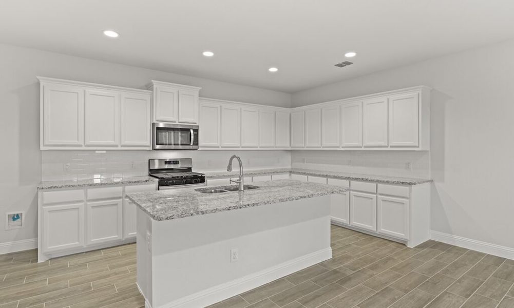 Representative exterior photo of a completed home built from the Brighton by Impression Homes in Arcadia Trails, Balch Springs, TX (Image 8).