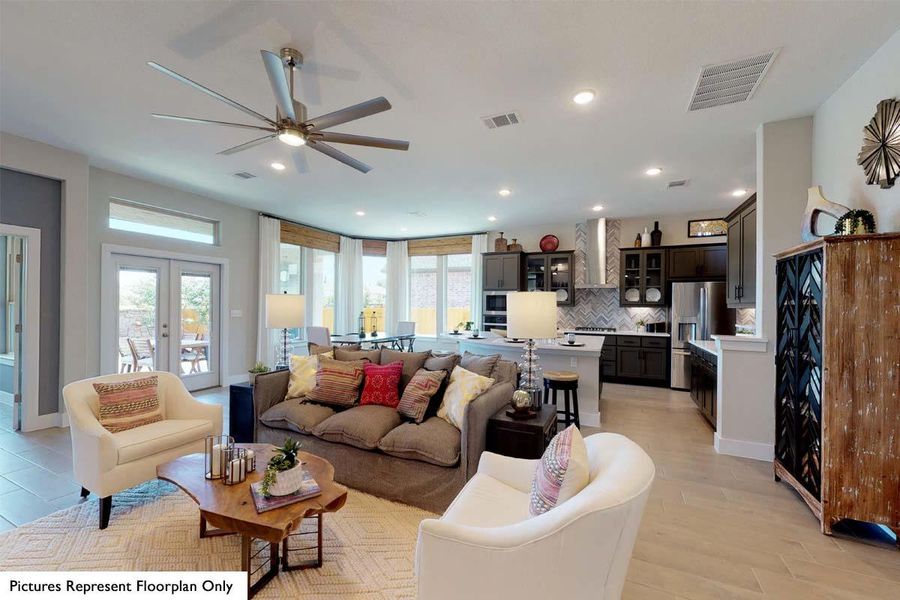 REPRESENTATIVE OF FLOOR PLAN ONLY