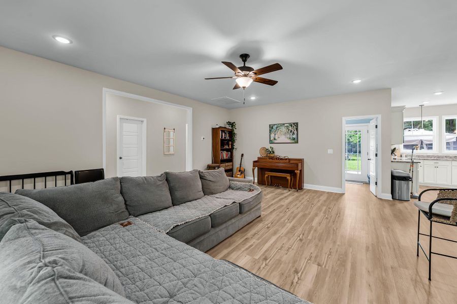 Furnished interior view inside a new home in , Smoaks (Image 5).