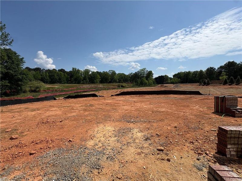 Site preparation for new homesites in The Tillery, Marietta (Image 106).