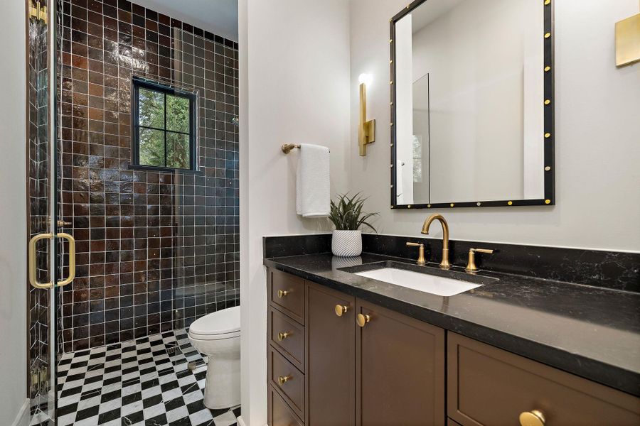 Furnished interior view inside a new home in , Austin (Image 30).