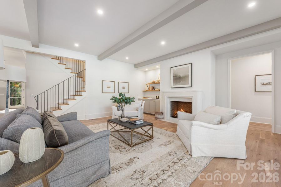 Furnished interior view inside a new home in , Charlotte (Image 19).