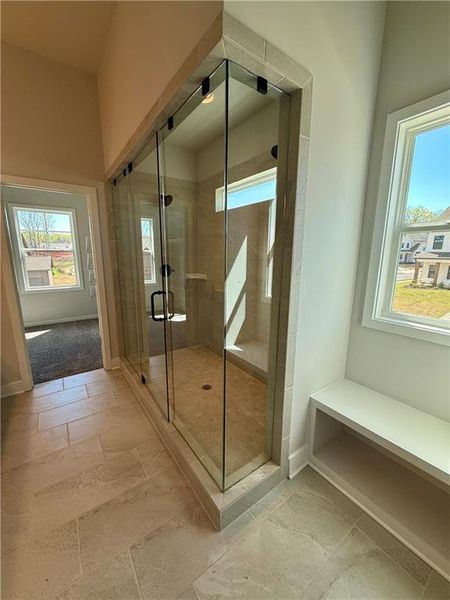 In-progress construction of a new home in Ponderosa Farms Estates, Gainesville, GA (Image 40).